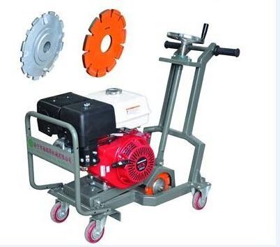 Micro concrete cutting machine adjustable asphalt road grooving machine