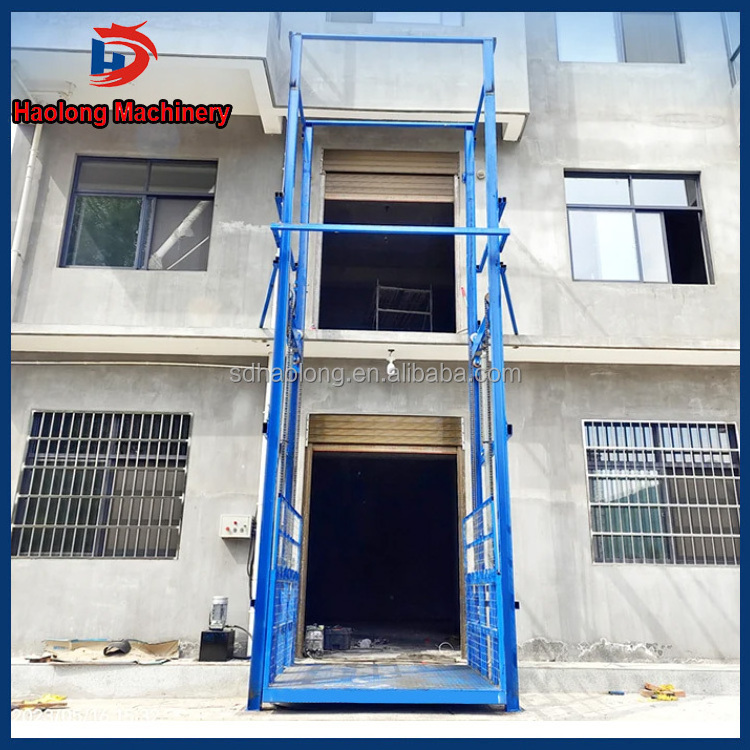 Provide explosion-proof cargo elevators Small freight elevator Export of small freight elevators to foreign countries