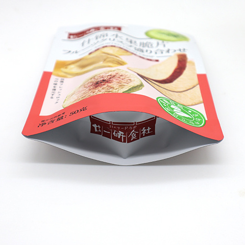 stand up pouches frozen aluminium dry clear clear supplier zip lock custom food packaging