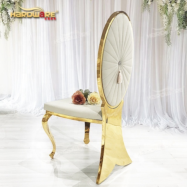 Luxury throne fishtail high back royal pu leather wedding banquet dining chairs