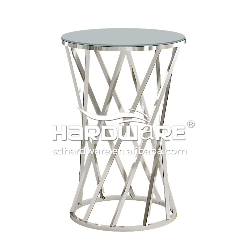 Gold Wholesale High Top Party Cocktail Tables For Events