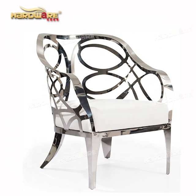 Wholesale indian style sliver stainless steel frame wedding sofa royal