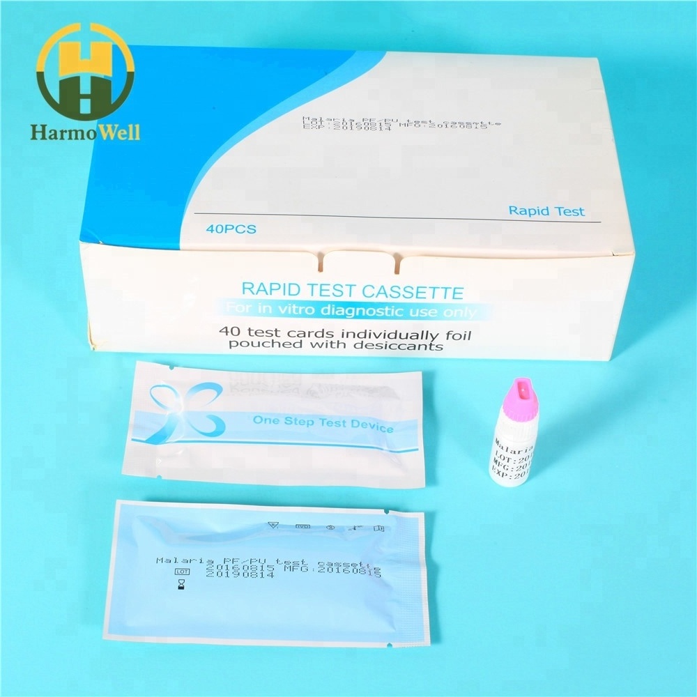 home use Good Price Rapid Diagnostic Malaria Pf/pv Test Kit