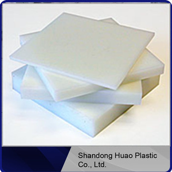 uv-resistant HDPE plastic plate / polyethylene hdpe sheet / 20mm thickness HDPE engineering plastic board