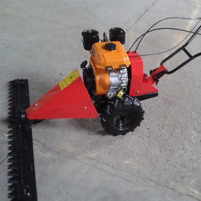 Gasoline power scythe lawn mower for garden grass mowing