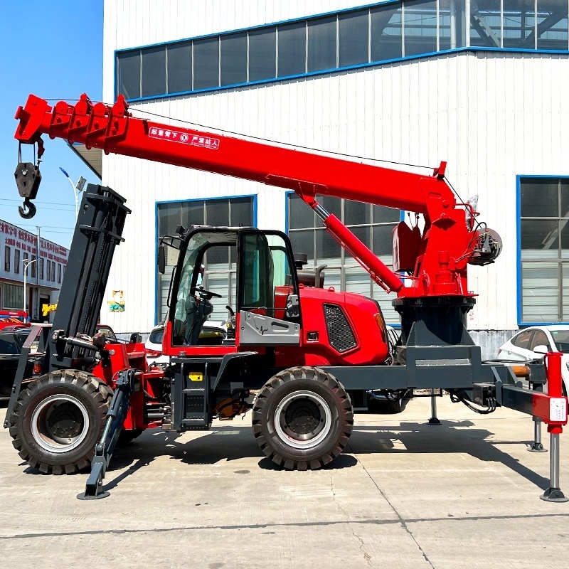 Professional best design good quality telescopic boom forklift arm cranes forklift crane