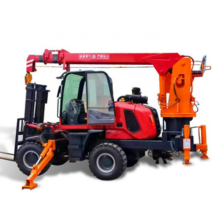 Professional best design good quality telescopic boom forklift arm cranes forklift crane