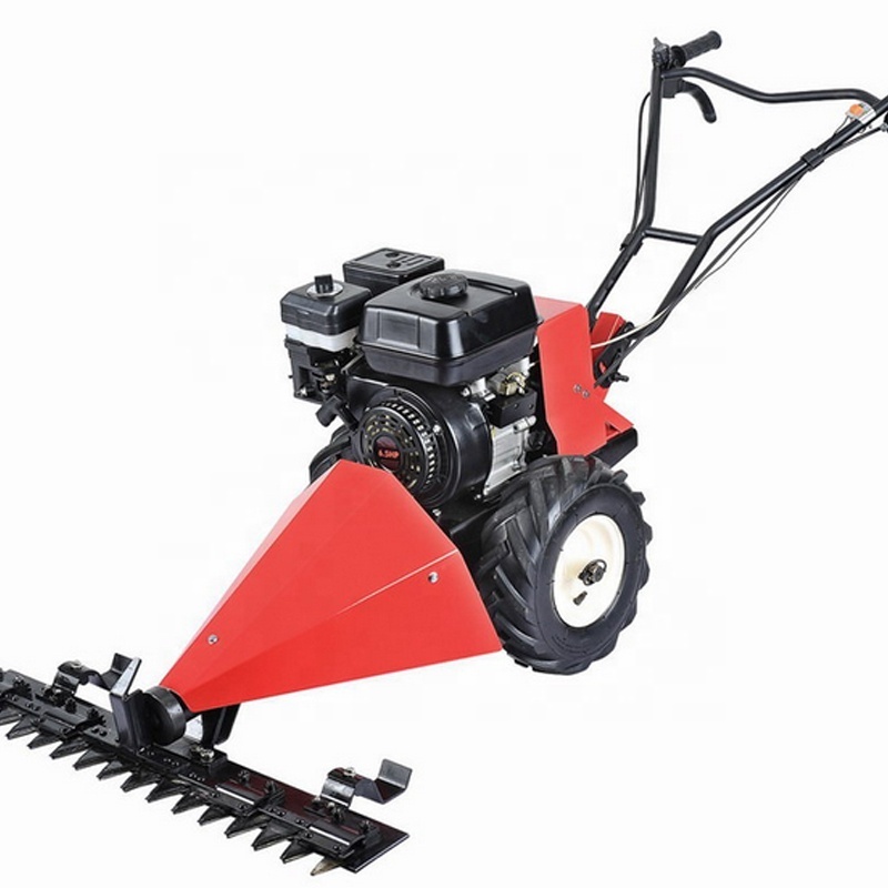 Gasoline power scythe lawn mower for garden grass mowing