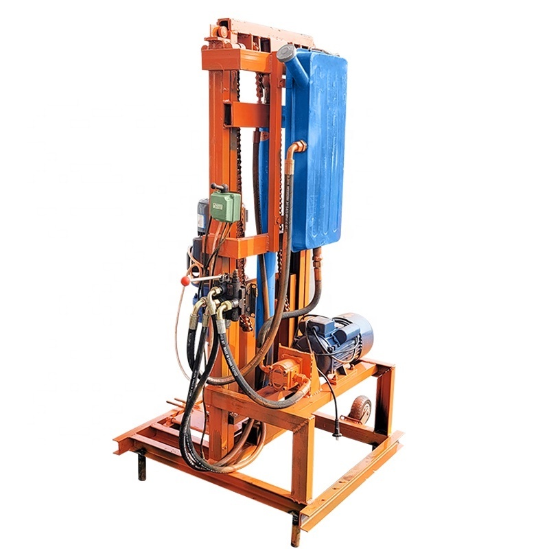 CE Approved Hydraulic Water Well Driller 220V/380V Electric Borehole Water Well Drilling Rig Machine for Sale