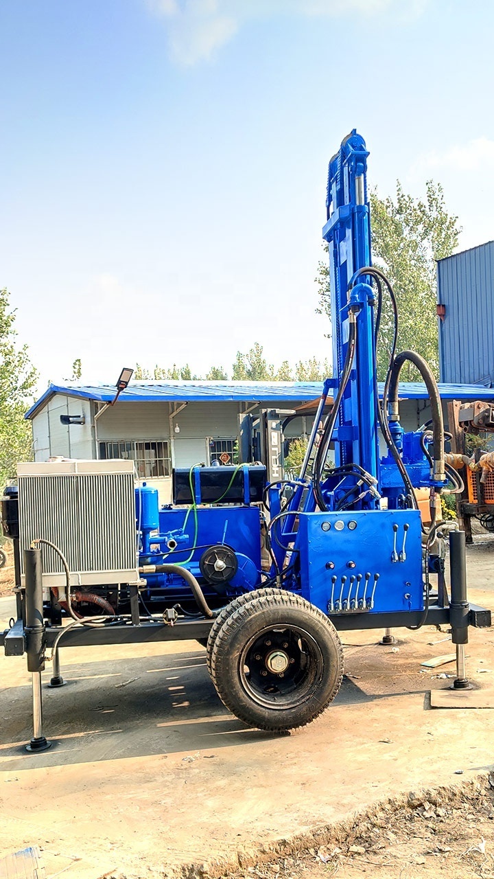 Factory wholesale RLD-300SM 300M deep drilling rig mini hydraulic drilling rig with diesel engine for sale