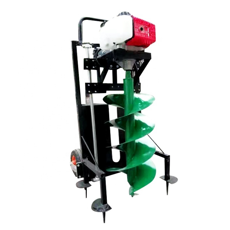 Multifunctional Garden Tools Portable Manual Gasoline Tree Planting Earth Soil Auger Digging Machine