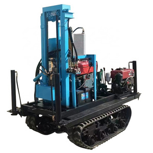 Multi functional Crawler Type Diesel Water Well Drilling Rigs Deep Well Drilling Machine