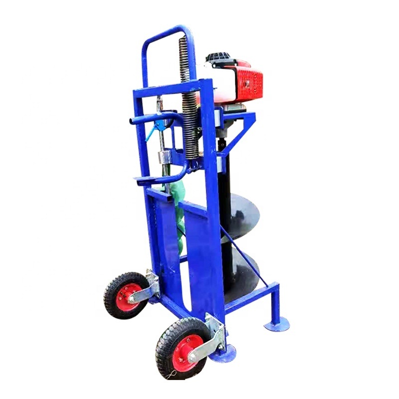 Multifunctional Garden Tools Portable Manual Gasoline Tree Planting Earth Soil Auger Digging Machine