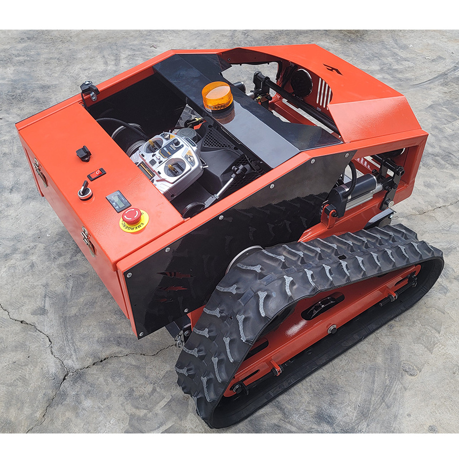 Crawler Lawn Mower Blade Steel Type Robotic Lawn Mower No Line Farm Implements Lawn Mower