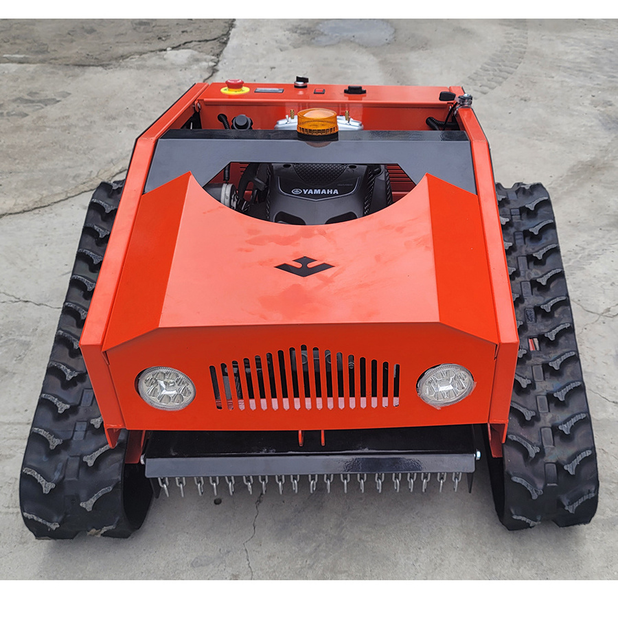 Crawler Lawn Mower Blade Steel Type Robotic Lawn Mower No Line Farm Implements Lawn Mower