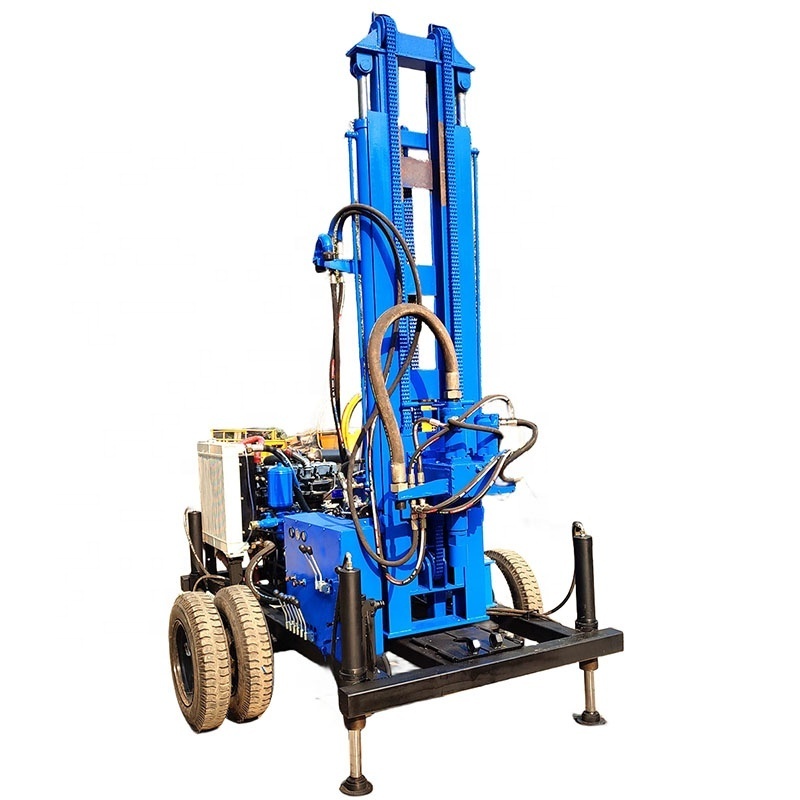 Factory wholesale RLD-300SM 300M deep drilling rig mini hydraulic drilling rig with diesel engine for sale