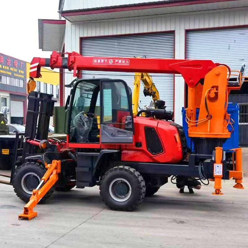 Professional best design good quality telescopic boom forklift arm cranes forklift crane