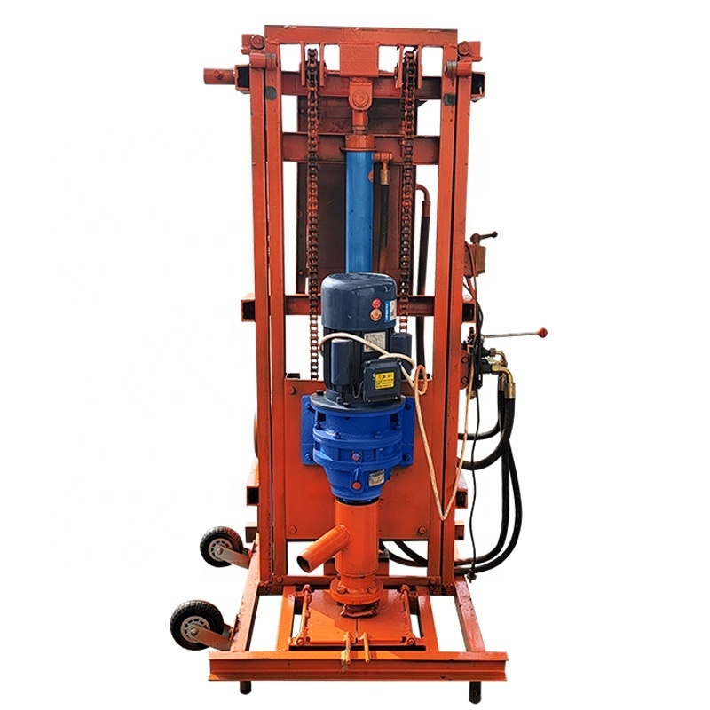 CE Approved Hydraulic Water Well Driller 220V/380V Electric Borehole Water Well Drilling Rig Machine for Sale