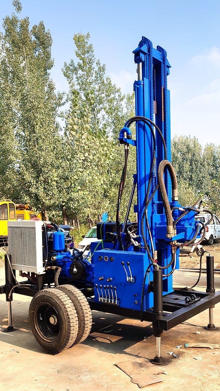 Factory wholesale RLD-300SM 300M deep drilling rig mini hydraulic drilling rig with diesel engine for sale