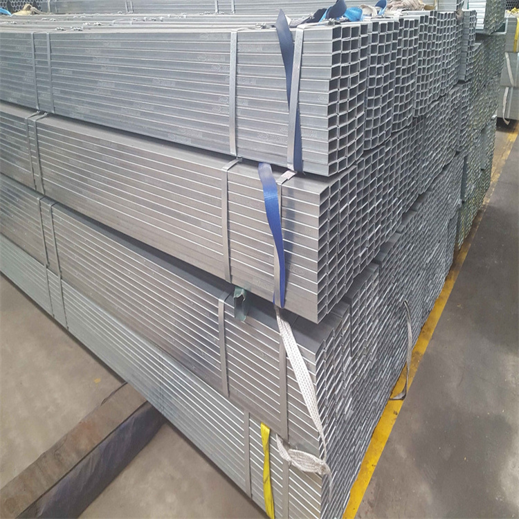 Hot Sale Q235A Q235B Q345B Galvanized Square Hollow Steel Pipe Tube  Low Price