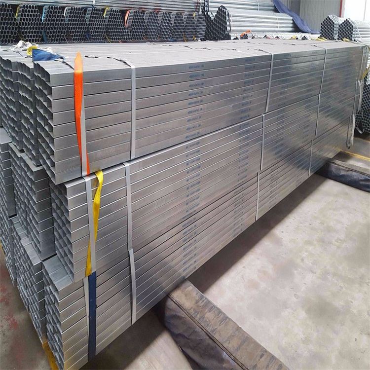 Hot Sale Q235A Q235B Q345B Galvanized Square Hollow Steel Pipe Tube  Low Price