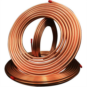 High quality Refrigeration 2/3 mm tin copper tape c1100 c1200 c1020 high precision copper coil copper tube