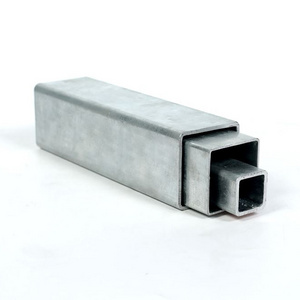 Hot Sale Q235A Q235B Q345B Galvanized Square Hollow Steel Pipe Tube  Low Price