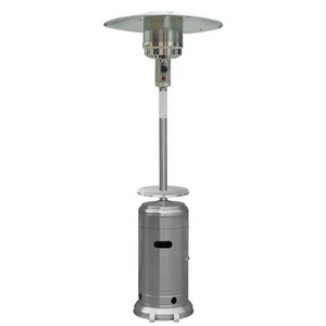 Umbrella Heater Floor Standing Patio Heater Head Cover Outdoor Patio Gas Heater With Drink Tray