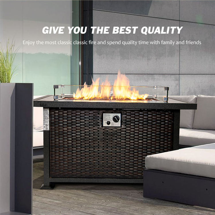 43 Inch 50,000 BTU Stainless Steel Burner Fire Pit Outdoor smokeless fire pit portable camping fire pit