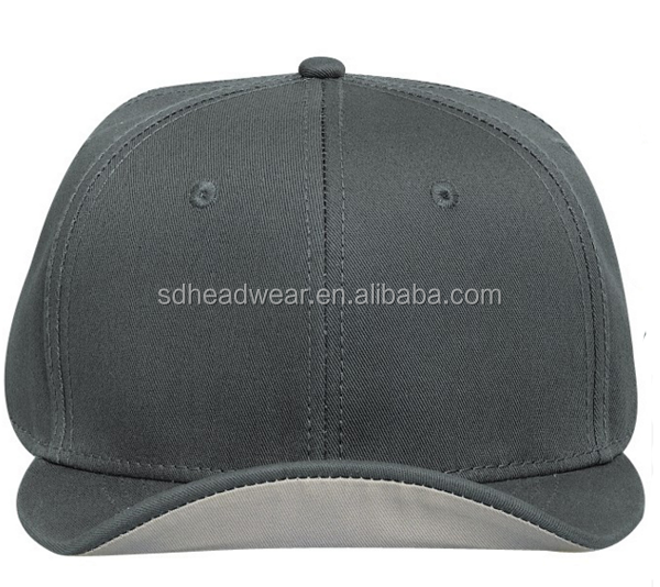 Custom design flip up brim hats high quality cotton flip-up baseball cap