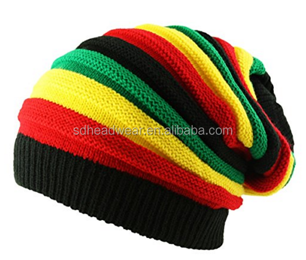 Reggae slouch beanie rasta hat ,crochet rasta hat beanie hat, crochet rasta beanie hat