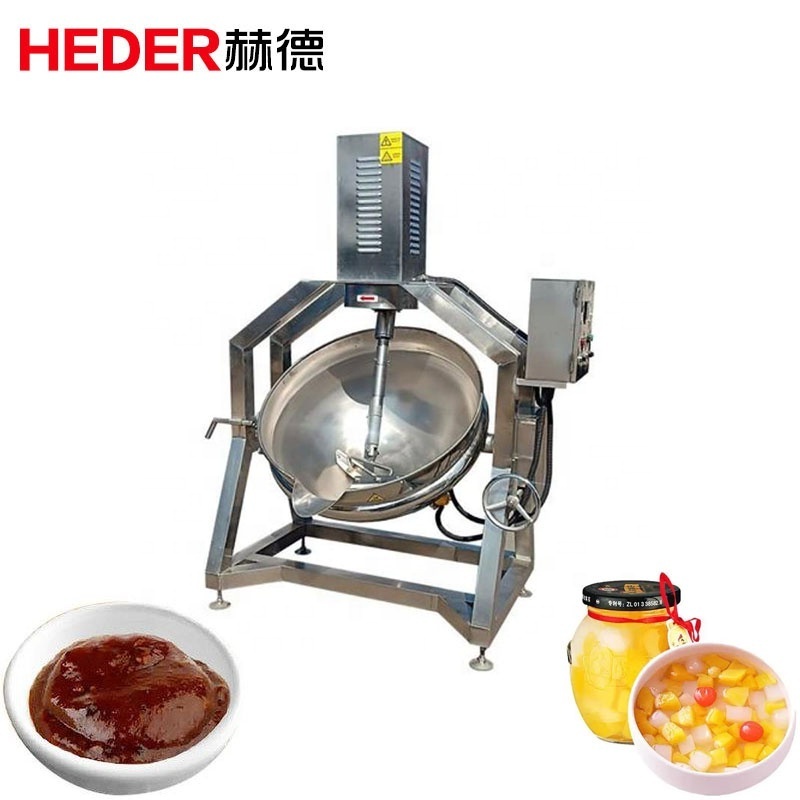 Multi planetary stirring jacketed kettle pot for sugar semi-automatic planetary jacketed kettle