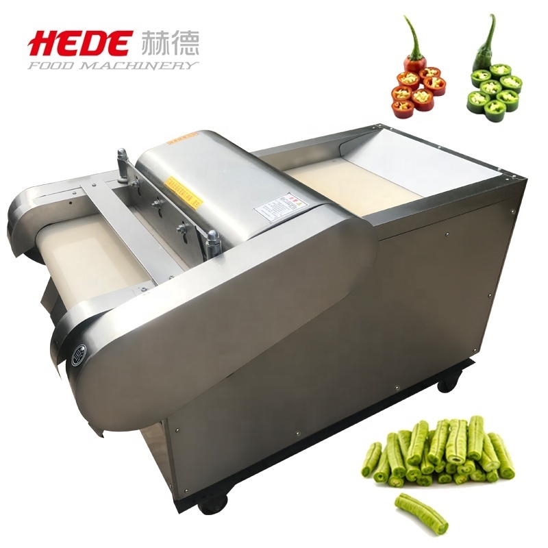 Leafy stem vegetable chopper shredder price green beans kelp chili conveyor belt okra cutting machine