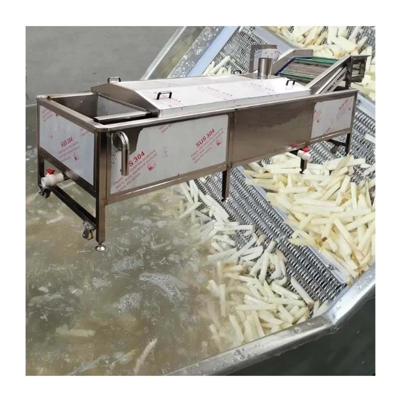 Conveyor blanched machinery vegetable beans food fruit potato blanching machine