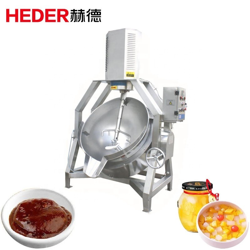 Multi planetary stirring jacketed kettle pot for sugar semi-automatic planetary jacketed kettle