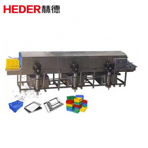 4m tray basket box washing machine price cleaning equipment chicken poultry plastic crate washing machine