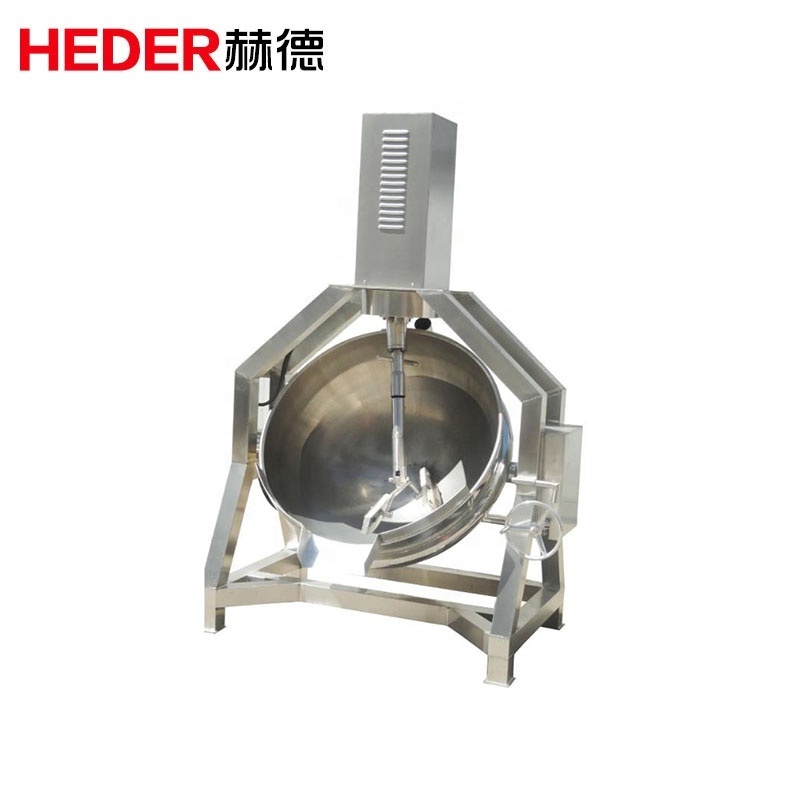 Multi planetary stirring jacketed kettle pot for sugar semi-automatic planetary jacketed kettle