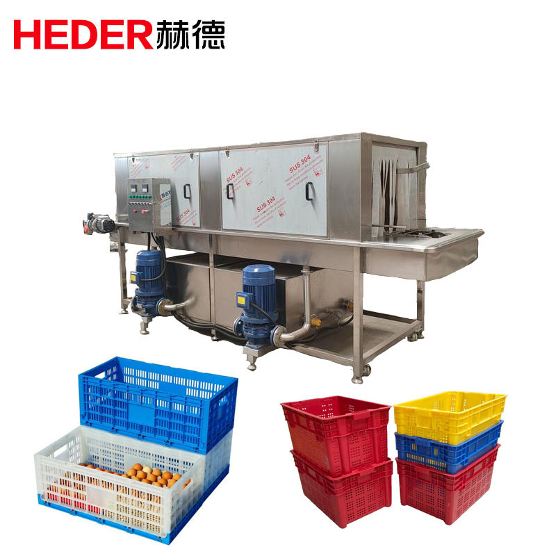 4m tray basket box washing machine price cleaning equipment chicken poultry plastic crate washing machine