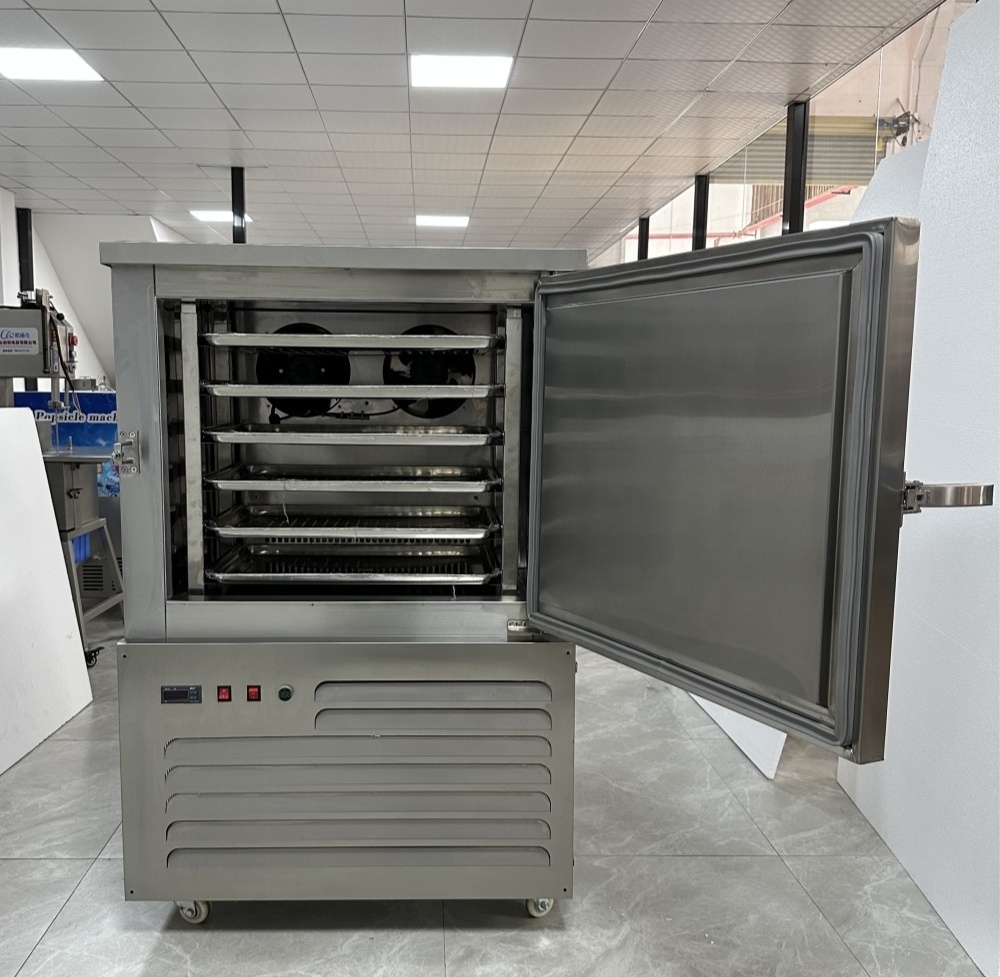 Vertical quick freezing machine chiller fish french fries dumpling meat beef chicken blast freezer