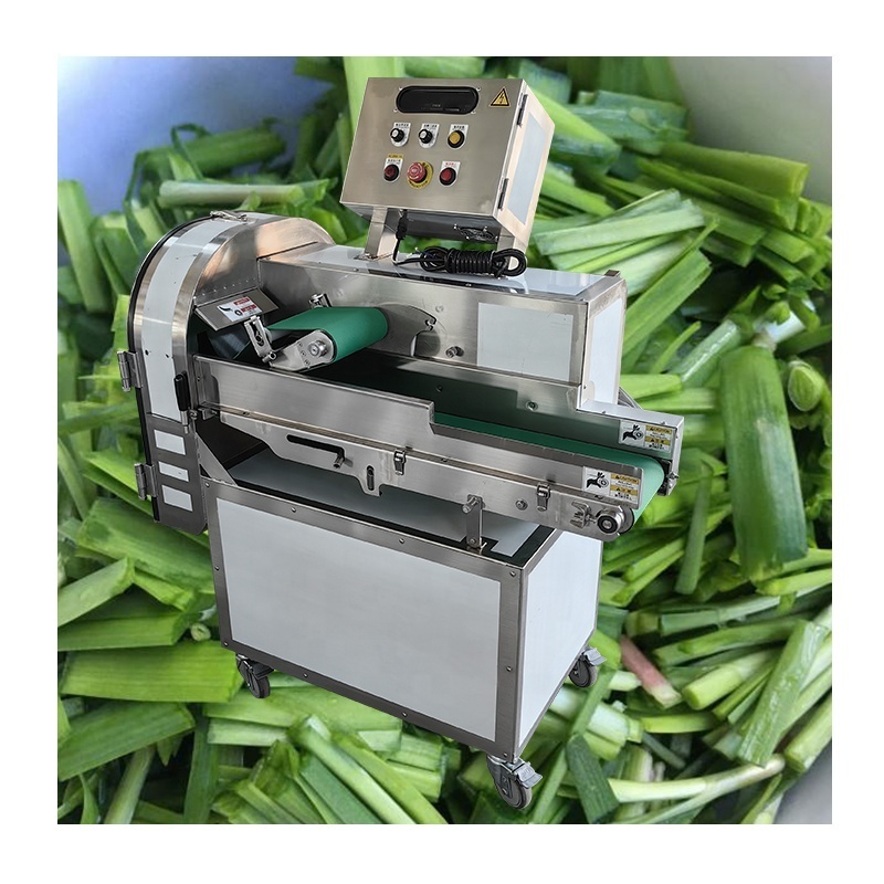 Commercial vegetable cutter herb okra pepper 2 dimension cabbage cutting spinach cabbage cutter machine