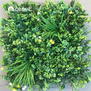 Colorful Leaves Wall Greenery Flower Runner Privacy Foliage Artificial Plant Grass