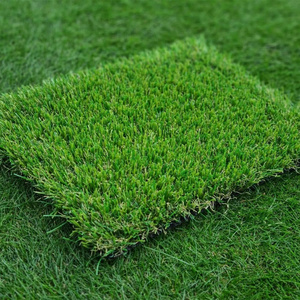 Custom Quality UV Resistant Colorful Green Color Synthetic Garden Artificial Turf Carpet Grass For Landscape Decoration