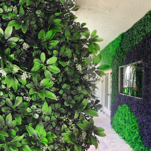 Artificial Hedges Panels Greenery Fence Wall Panels Cover Backdrop Home Garden Outdoor Wall Decoration