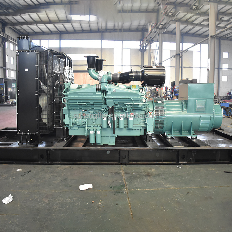 high performance 1000kva diesel generator with cummins diesel generator price list 1000kva 800kw