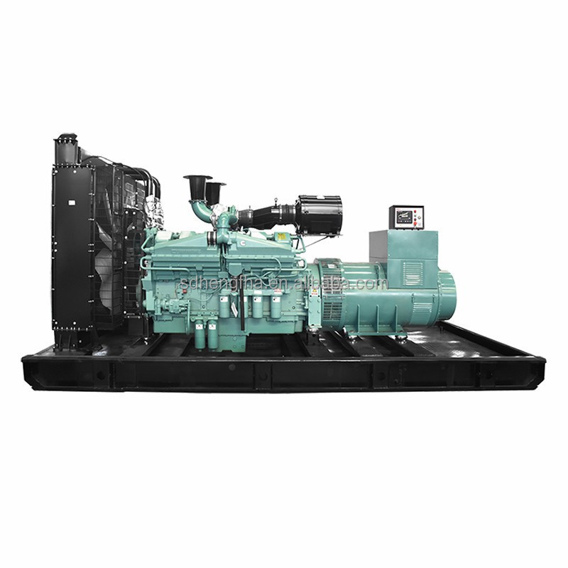 high performance 1000kva diesel generator with cummins diesel generator price list 1000kva 800kw