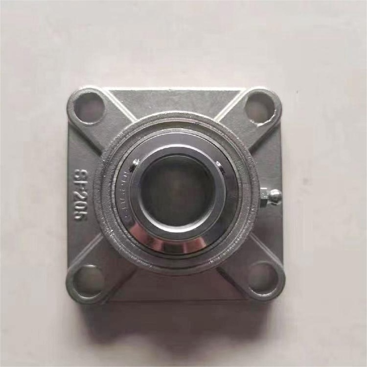 Stainless steel bearings and flange ball bearing housing SUCF210 F211 F212 Pillow Block Bearing Unit SF210 Housing