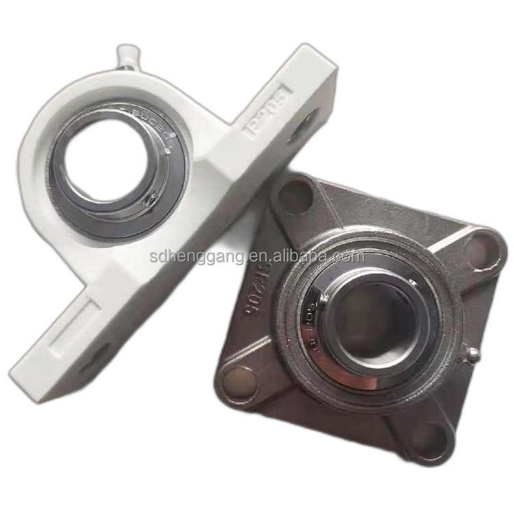 Stainless steel bearings and flange ball bearing housing SUCF210 F211 F212 Pillow Block Bearing Unit SF210 Housing