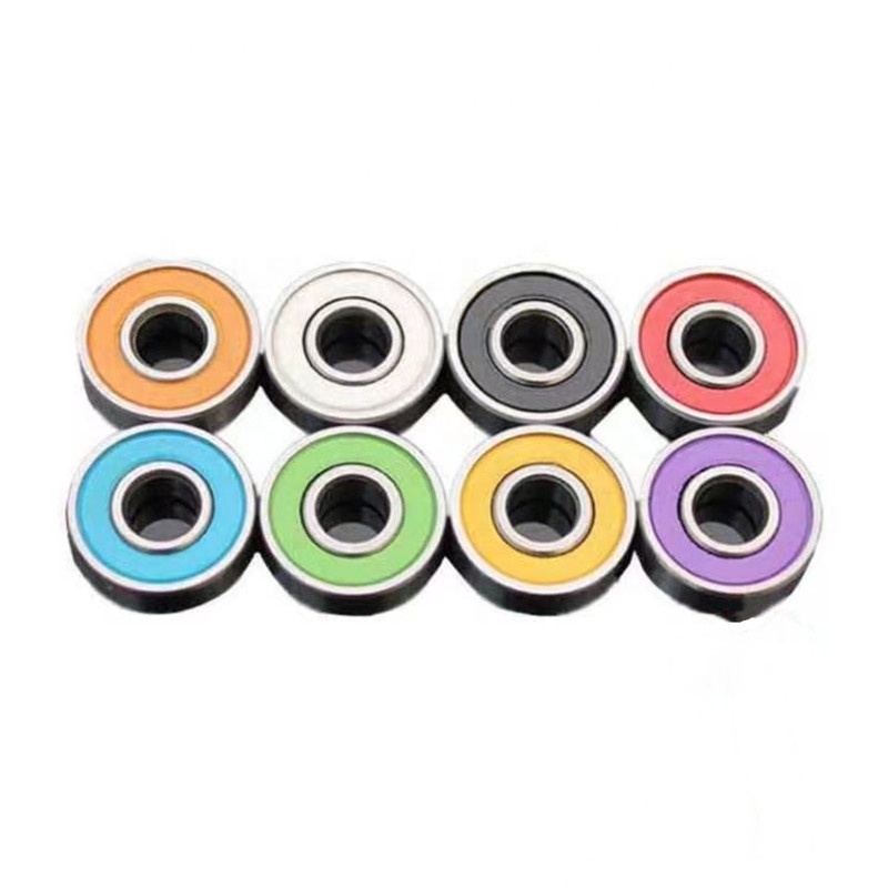 High precision ABEC-9 skateboard ceramic ball bearing 608Z 608ZZ 608-2RS 608 bearing miniature deep groove ball bearing