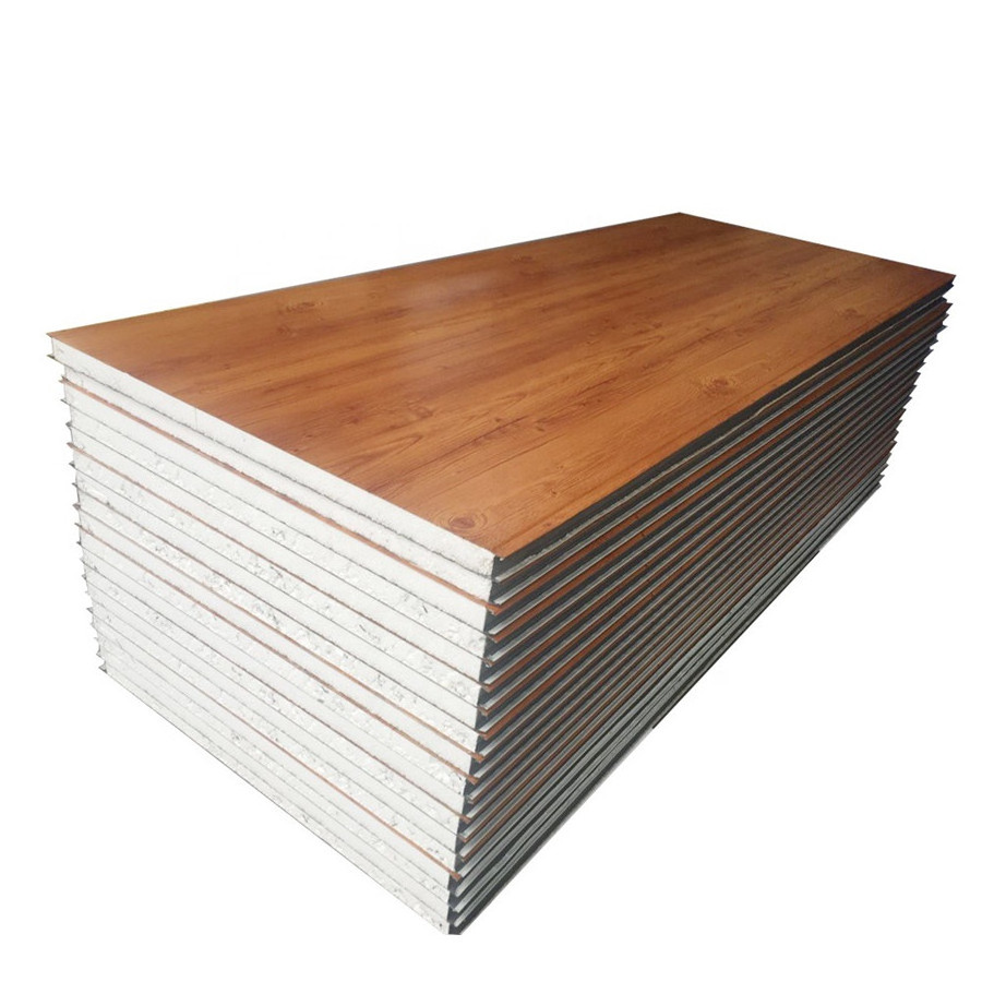 Lightweight 0.4mm steel sheet EPS exterior wall siding panel