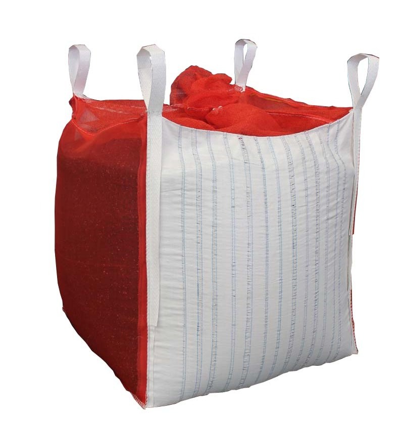 manufacturers wholesale waterproof big 1 ton 1000kg pp woven jumbo plastic fibc big bag